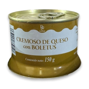 Queso cremoso con boletus